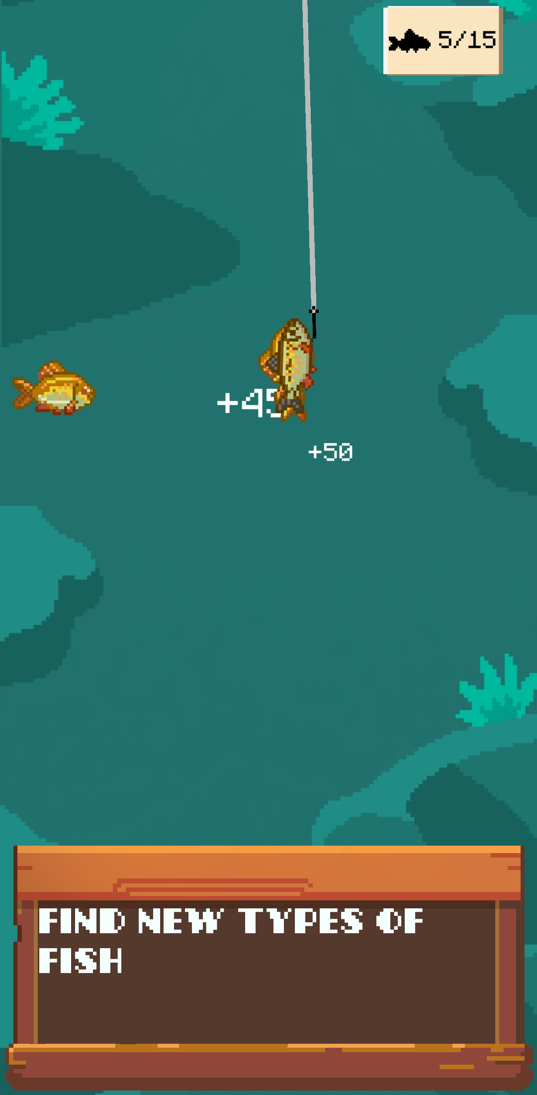 Screenshot of Pixel Fishing