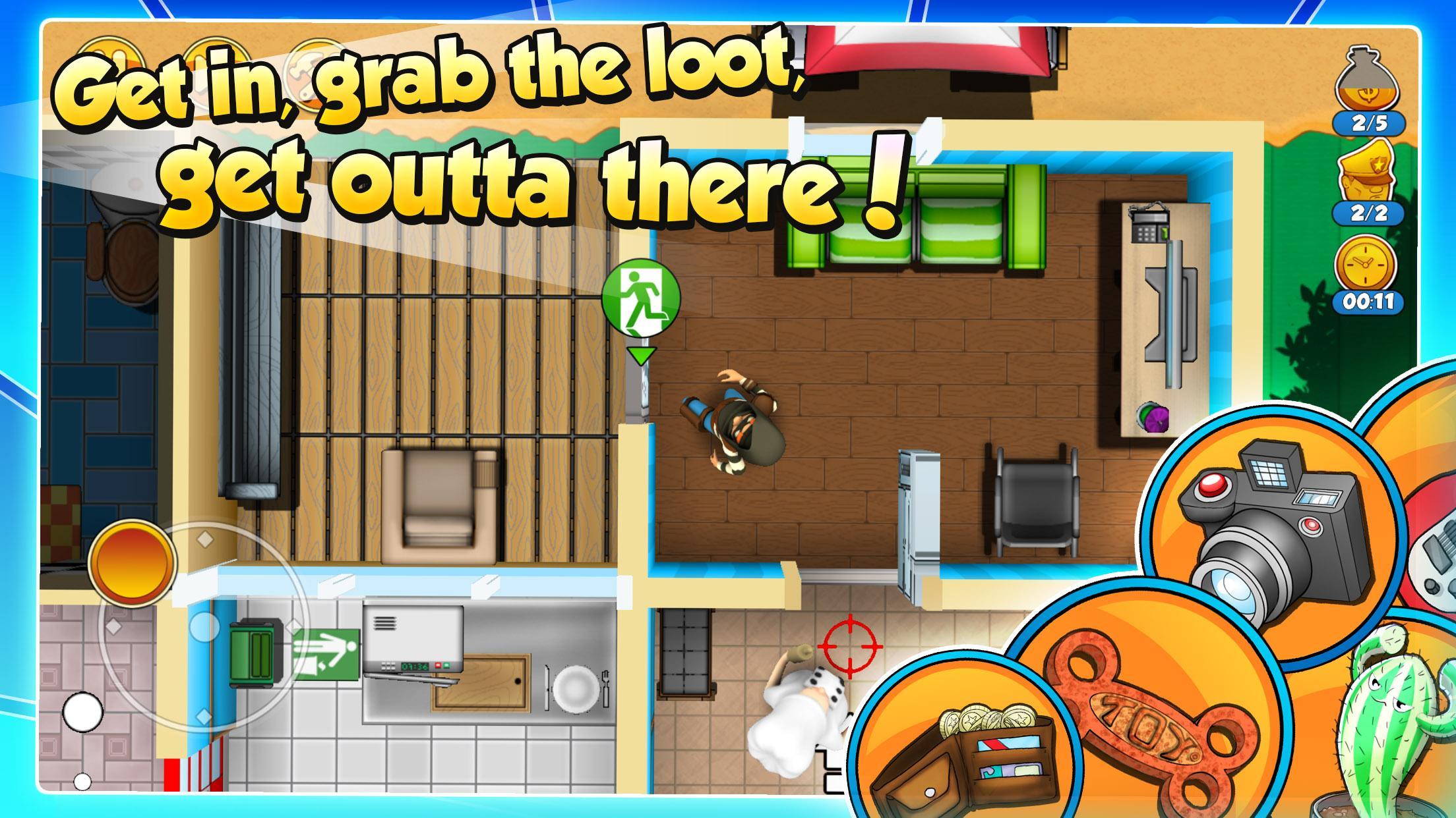 Robbery Bob 2: Double Trouble Game Screenshot