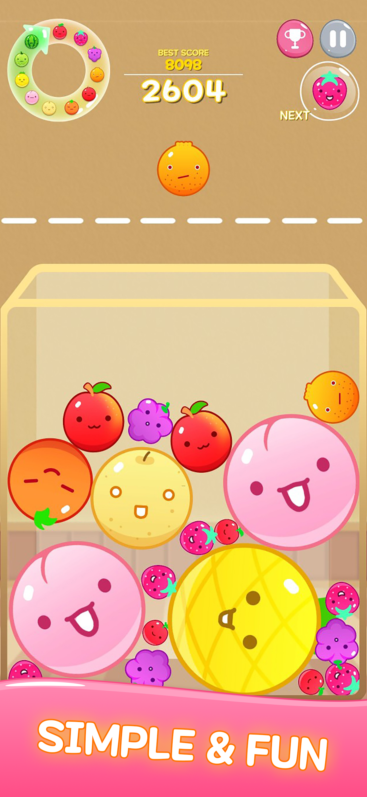 Merge Watermelon Match Fruits mobile android iOS apk download for  free-TapTap