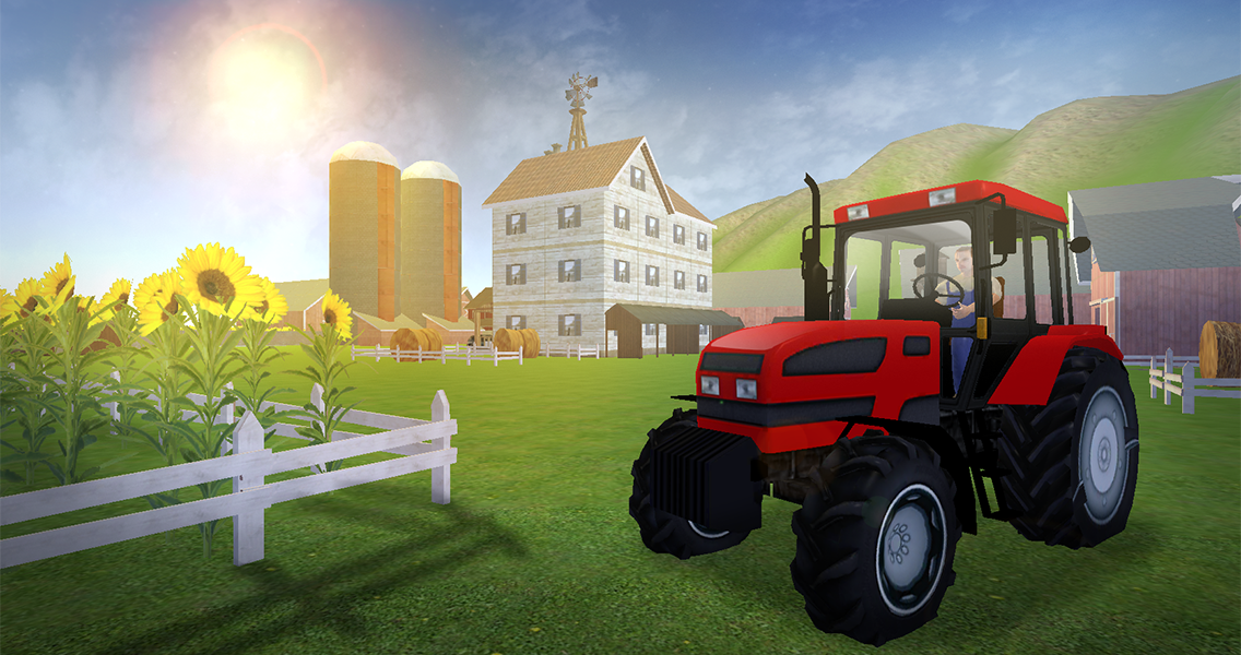 Real Tractor Simulator 2016 Game Screenshot