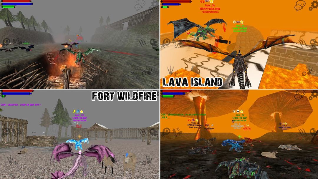 Dragons Online  3D Multiplayer screenshot game