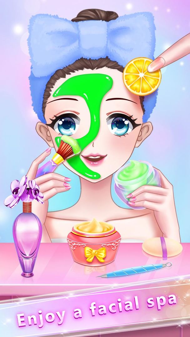 Screenshot of 👧👧Anime Girl Fashion Makeup