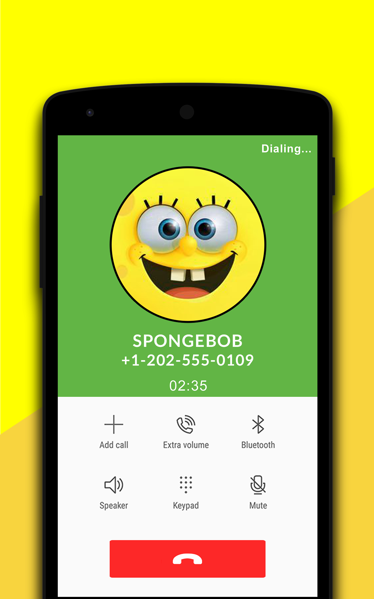 Download Spongebob Fake Call Simulator 1.0 for Android/iOS APK 