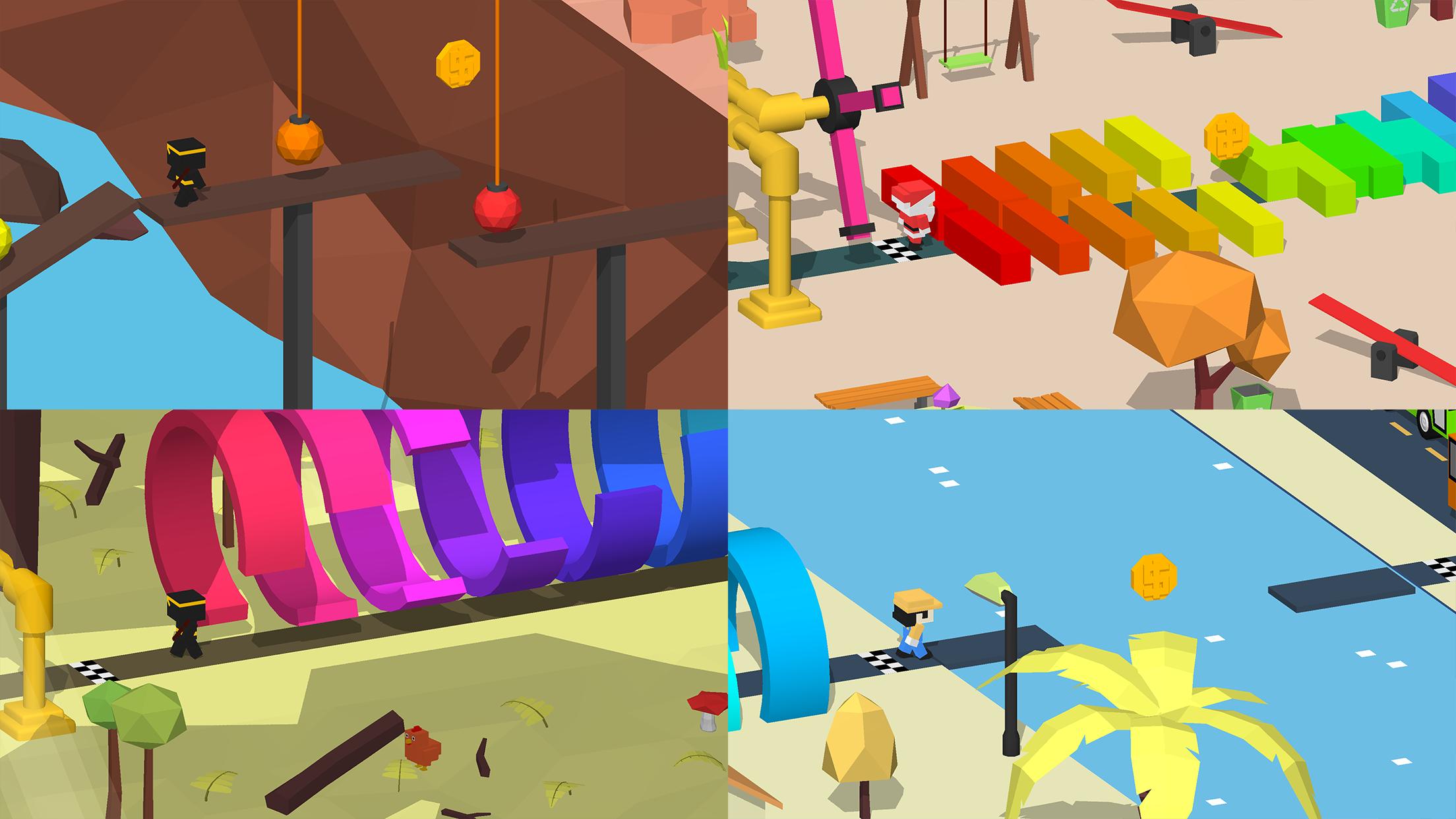 勇敢向前冲 - 世界大冒险 Game Screenshot