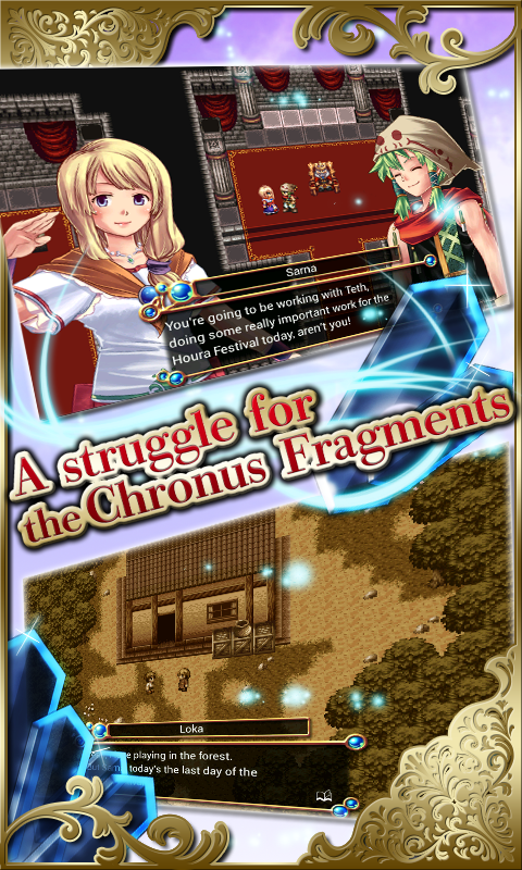 RPG Chronus Arc with Ads Game Screenshot