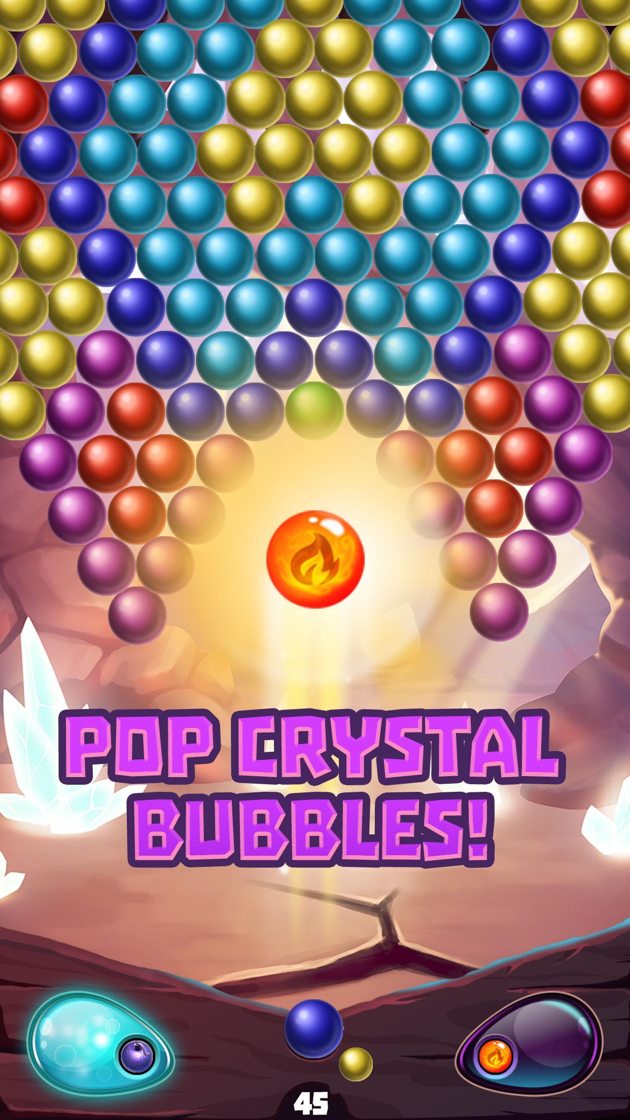 Screenshot 1 of Crystal Bubble Match 1.0