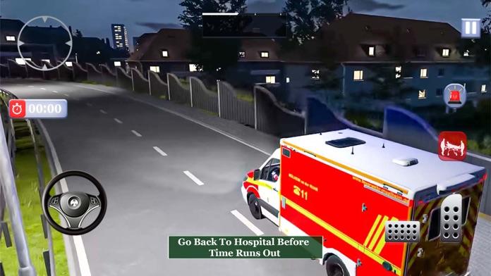 Cuplikan Layar Game Ambulance Rescue City Car Race