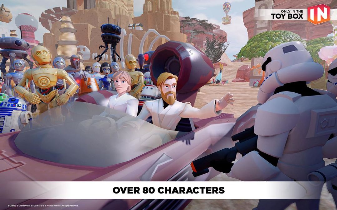 Screenshot of Disney Infinity: Toy Box 3.0