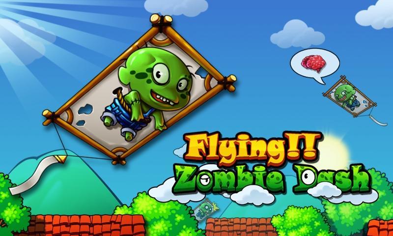 Screenshot of Flying Zombie Dash