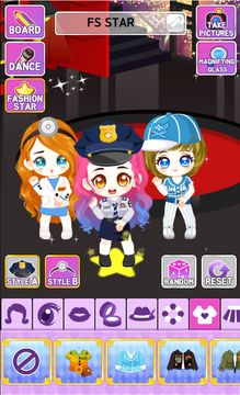 My Fashion Star : Uniform & Job style Game Screenshot