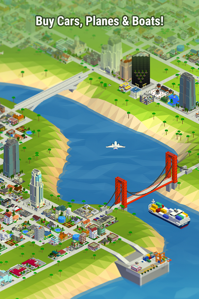 Bit City: Building Evolution Game Screenshot
