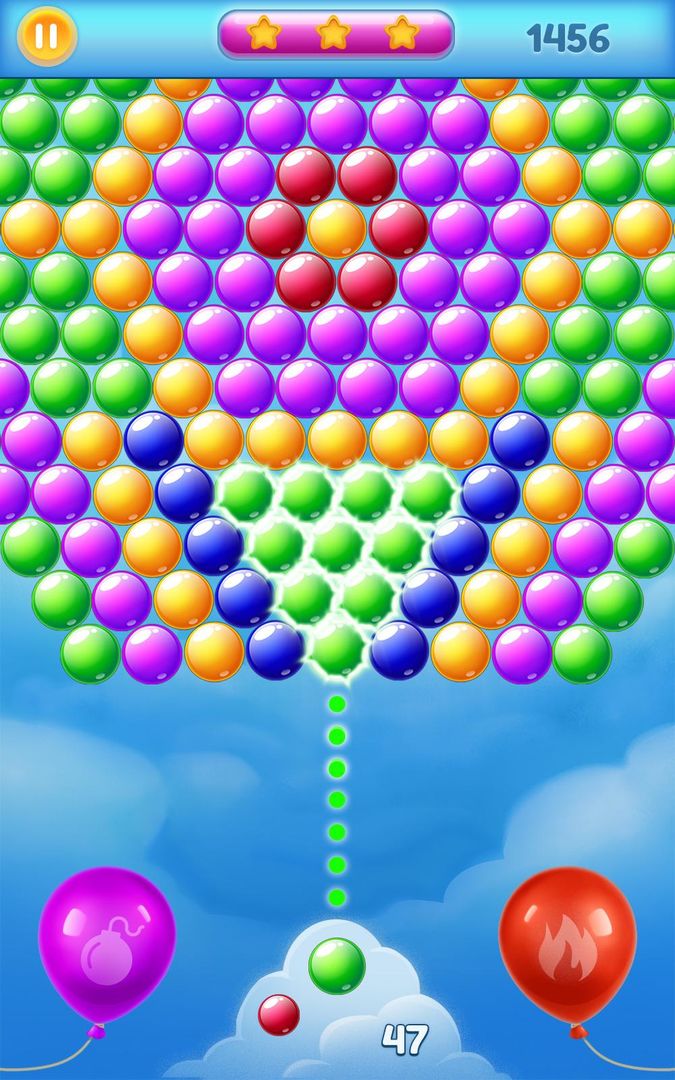 Screenshot of Bubble Color Mania