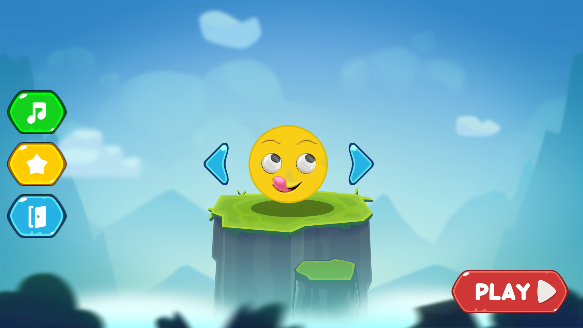 Yellow Ball Game Screenshot