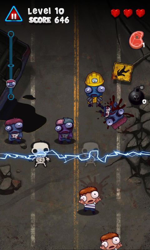 Zombie Smasher ภาพหน้าจอเกม