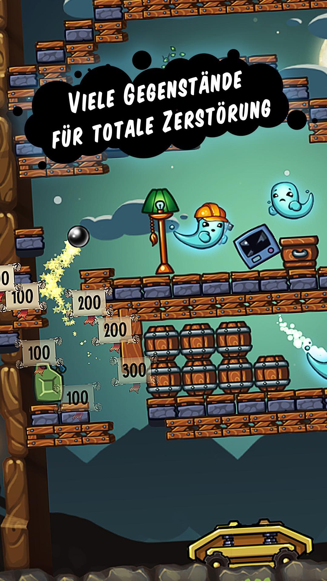 Скриншот игры Brick Breaker - Ghostanoid