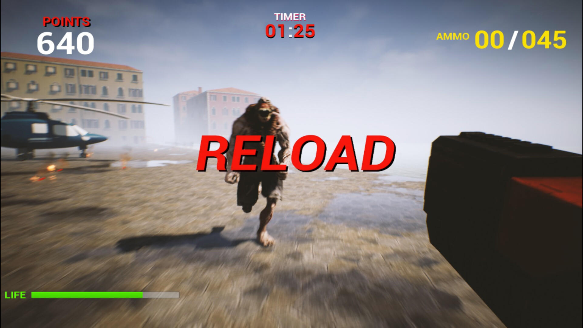 LA Hollywood Zombies screenshot game