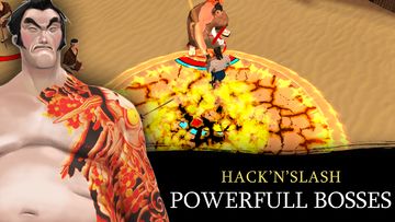 Bushido Saga Samurai Nightmare ゲームのスクリーンショット