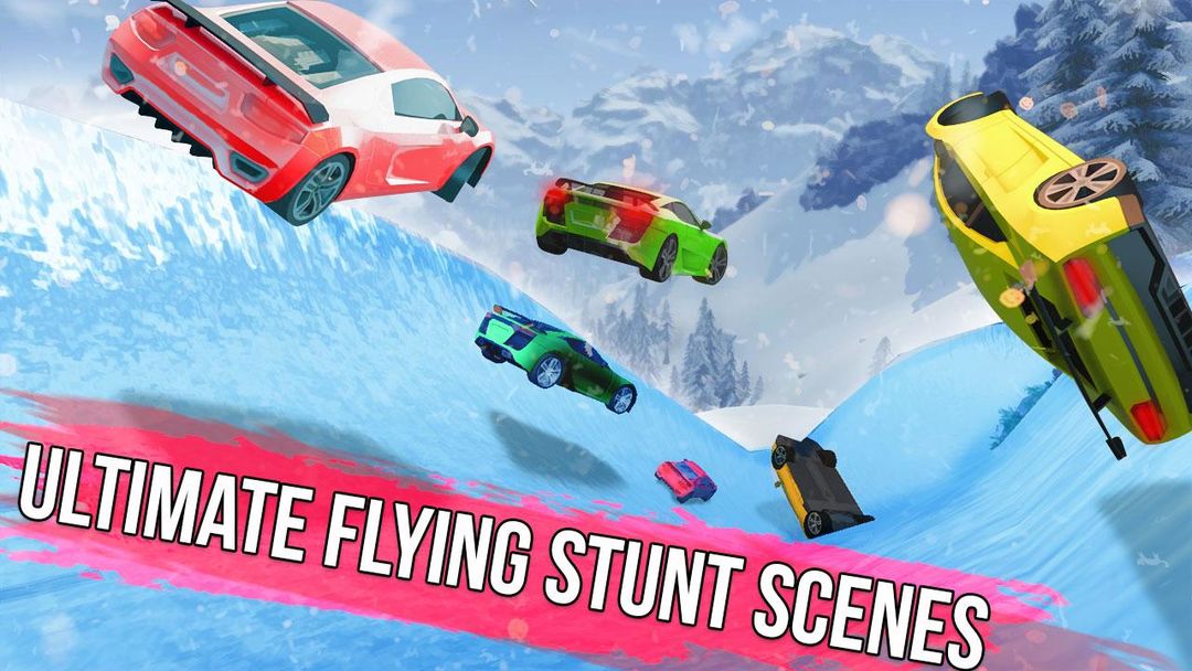 Screenshot of WaterSlide Car Racing Games 3D