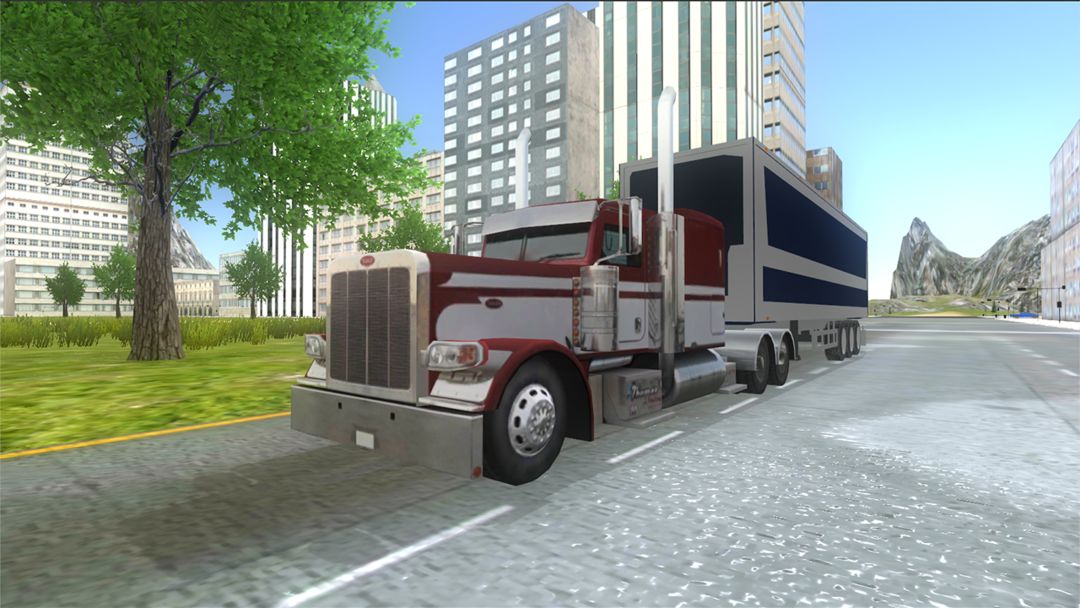 Truck Driving Simulator 게임 스크린 샷