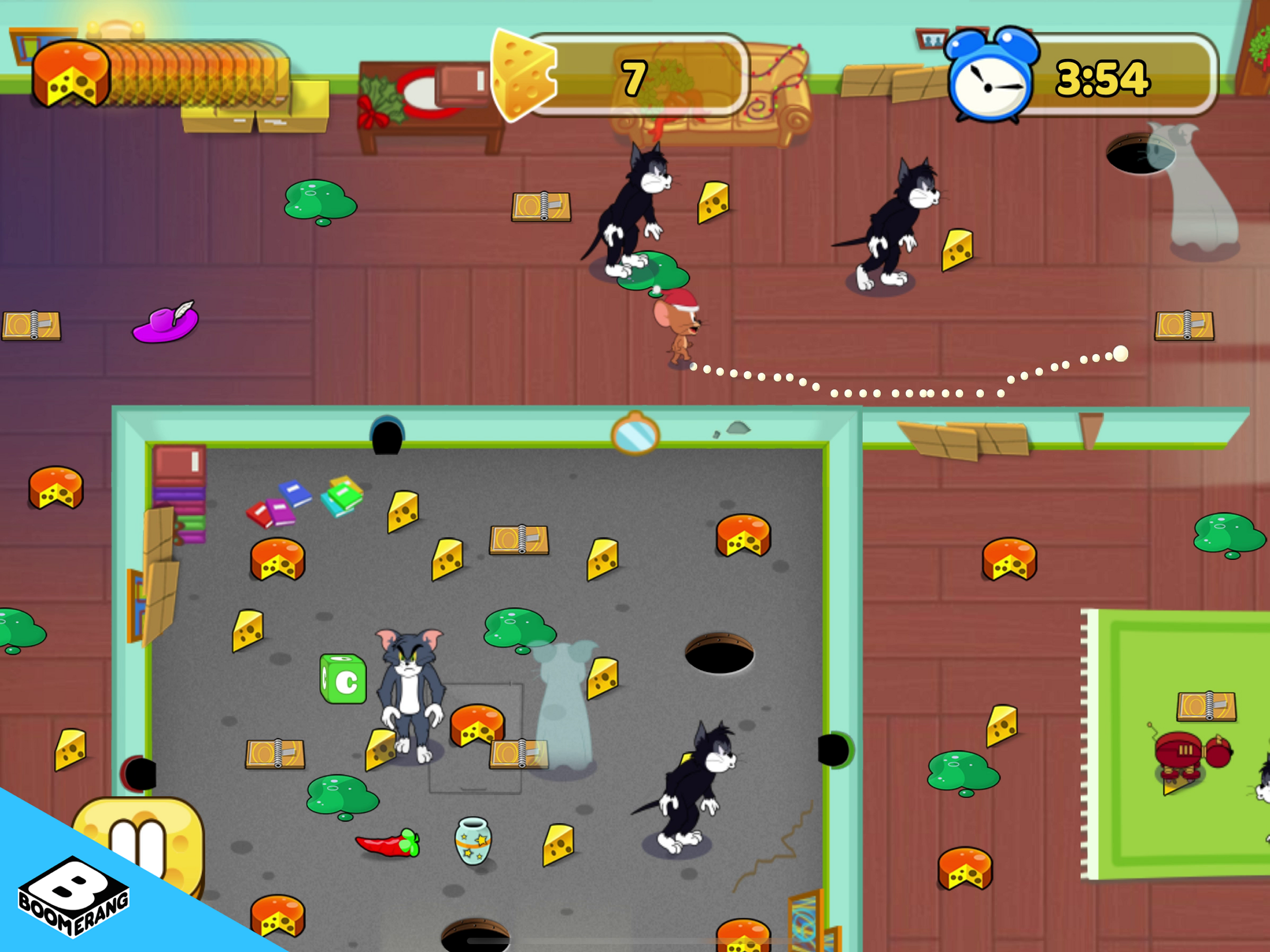 Tom & Jerry: Mouse Maze Game Screenshot