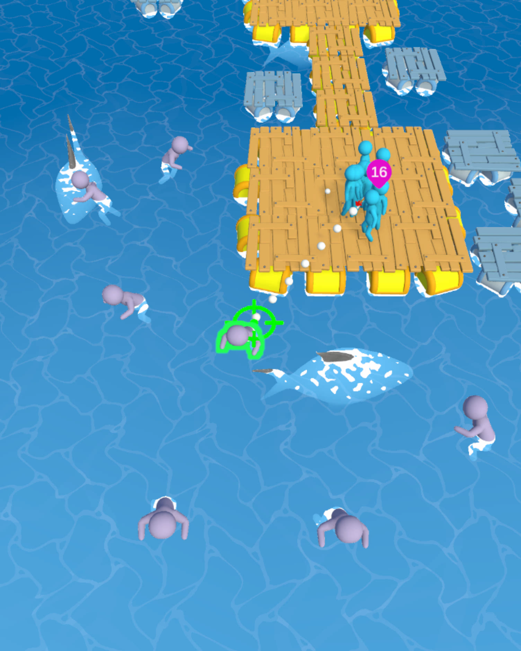 Screenshot of Raft Man 3D