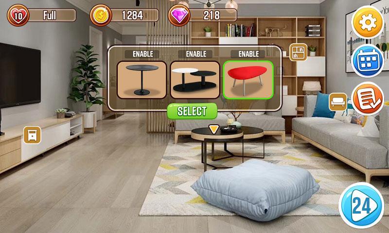 Dream Home Designer - Design Your Home 3D Game Screenshot