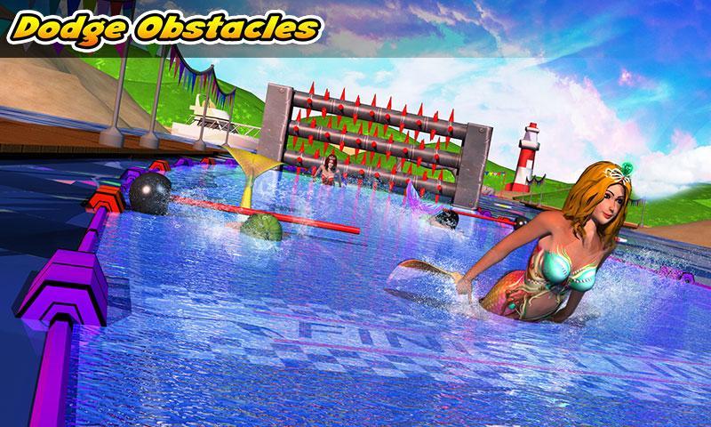Mermaid Race 2016 게임 스크린 샷