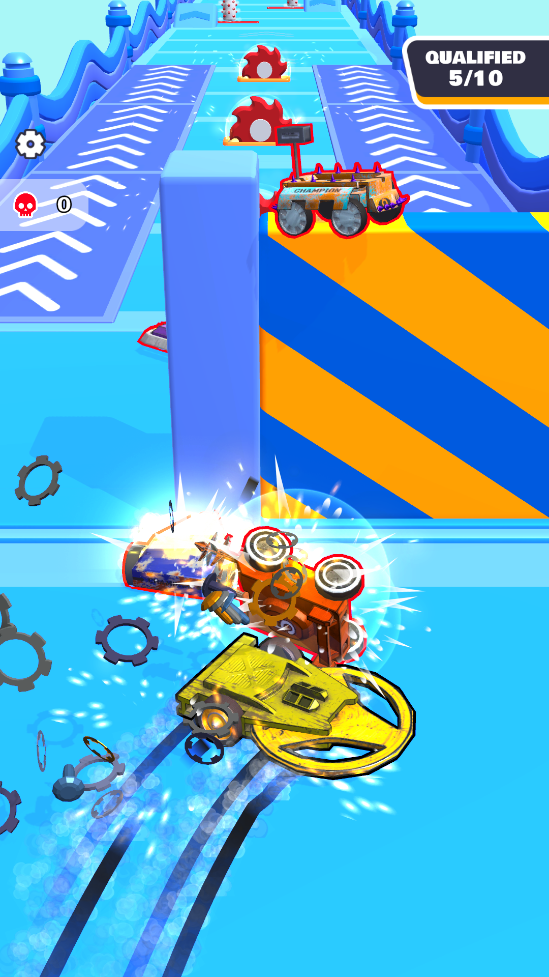 Robo Race Wars Game Screenshot
