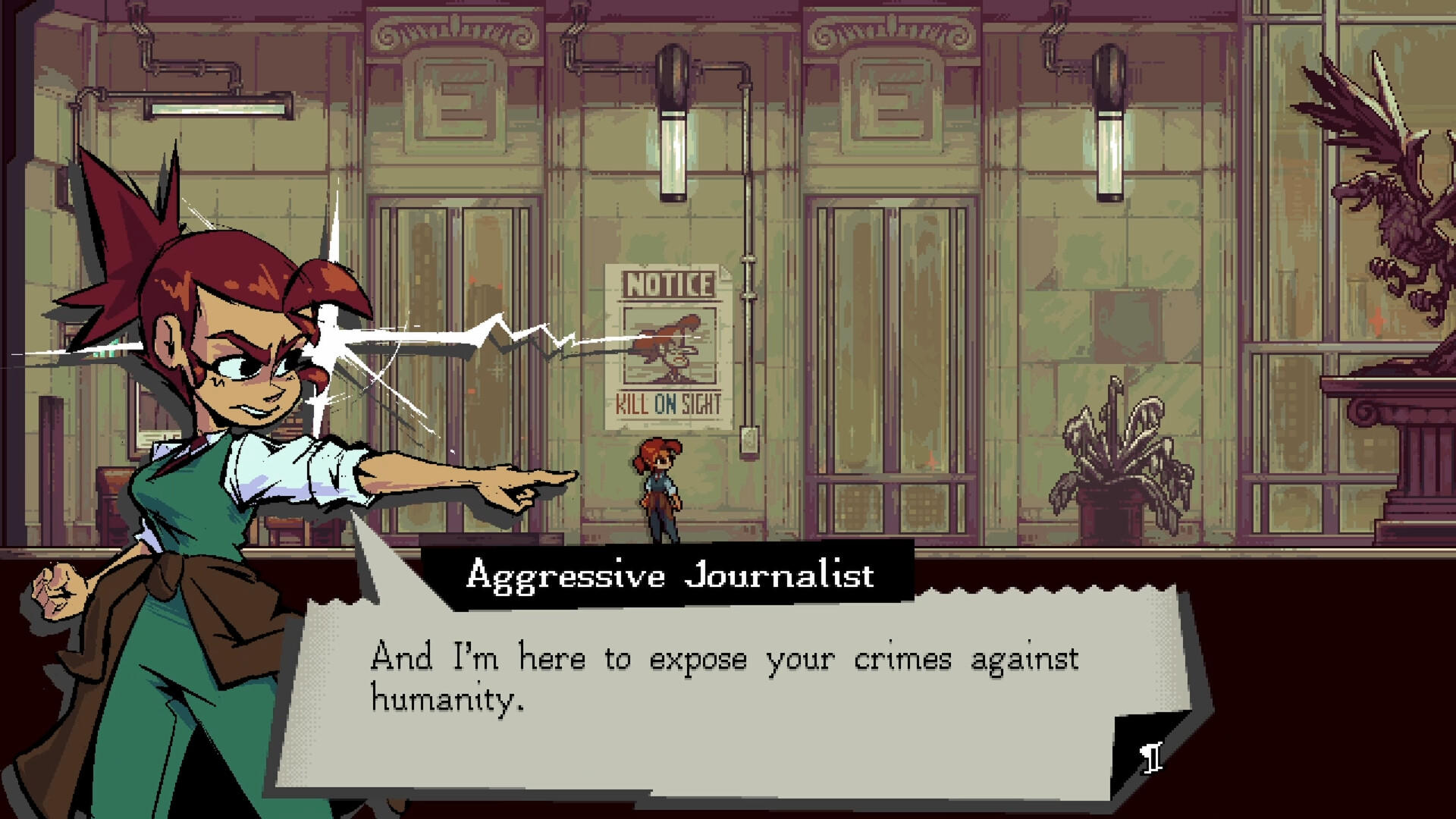 Faye Freelance: Rebel Reporter screenshot game