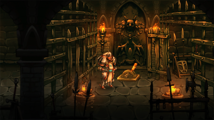 Screenshot of SteamWorld Quest