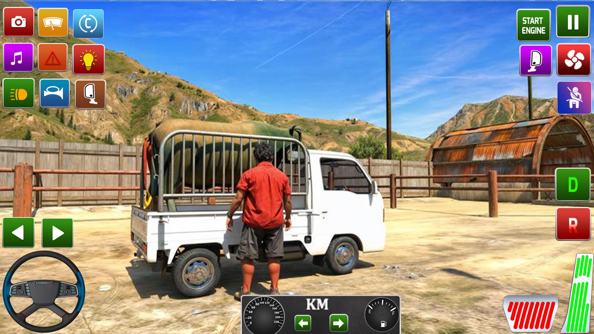 Animal Truck Simulator Game 3D Game Screenshot