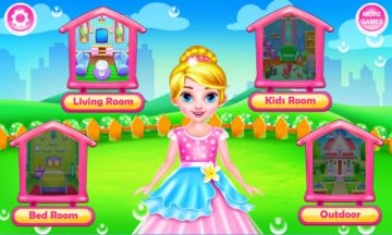 Create your own doll house Game Screenshot