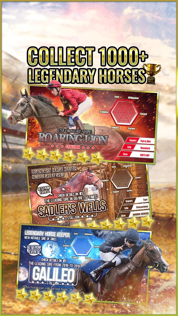 Screenshot of Champion Horse Racing
