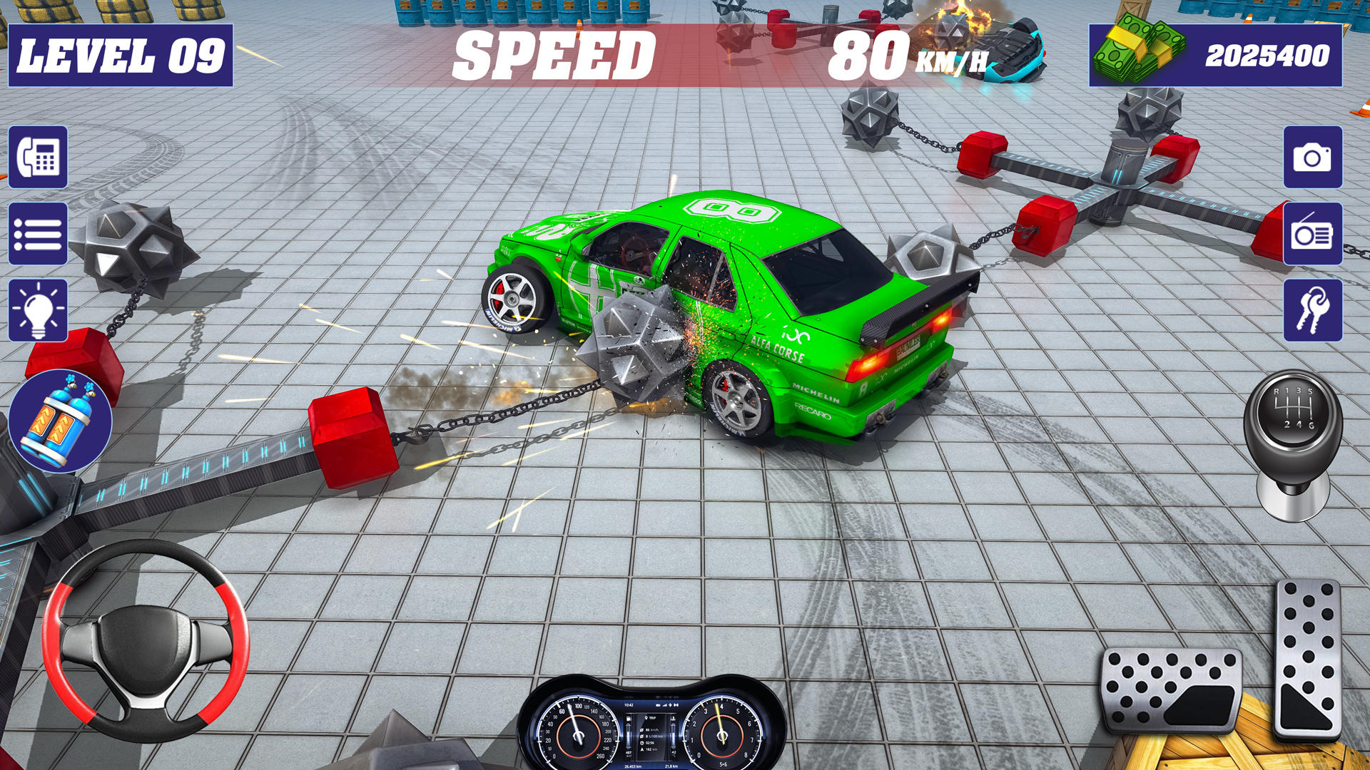 Extreme Car Crash Simulator 3D ゲームのスクリーンショット