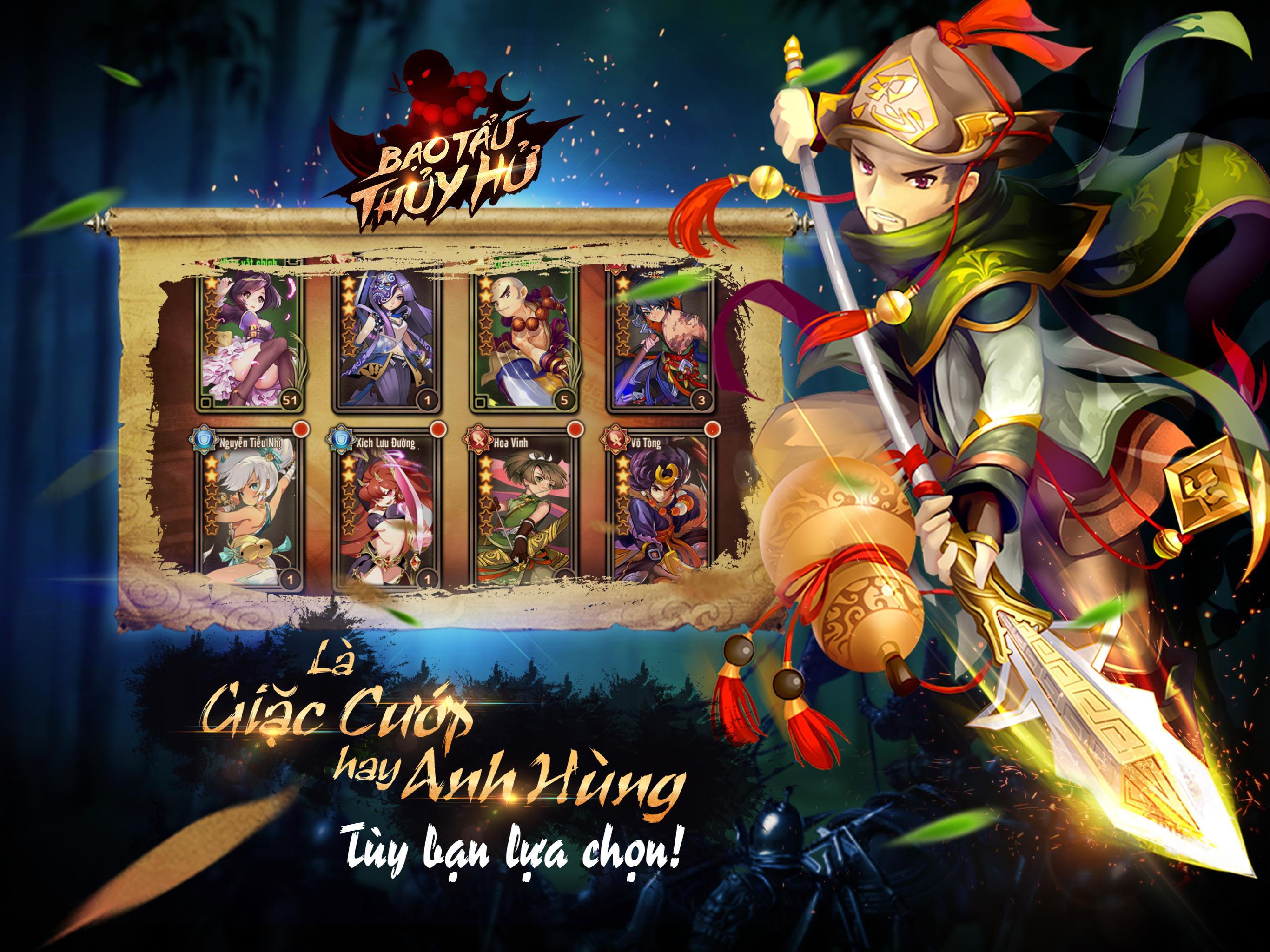 Bạo Tẩu Thủy Hử Game Screenshot