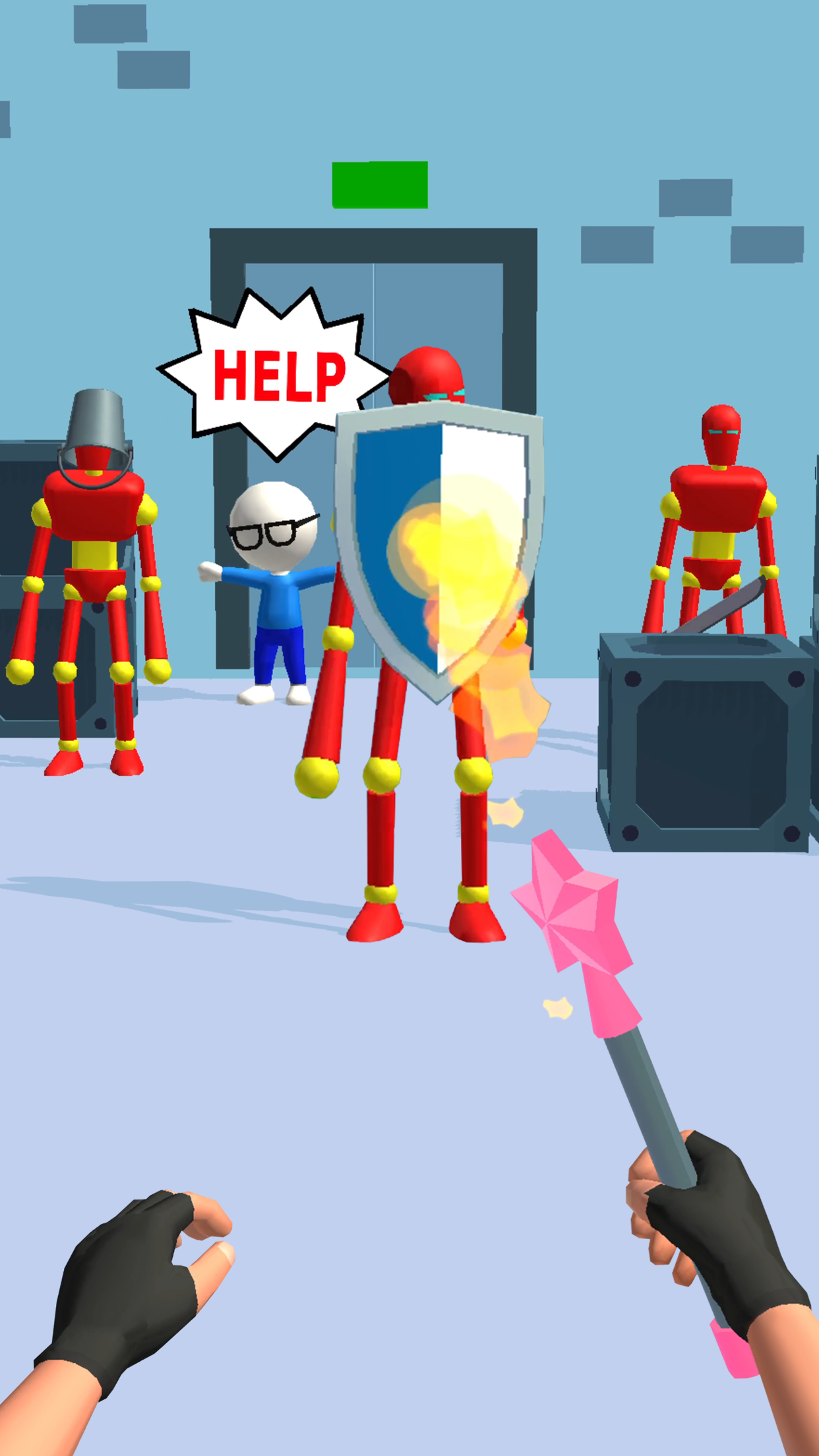 ガンマスター3D：撃ち落とせ ゲームのスクリーンショット