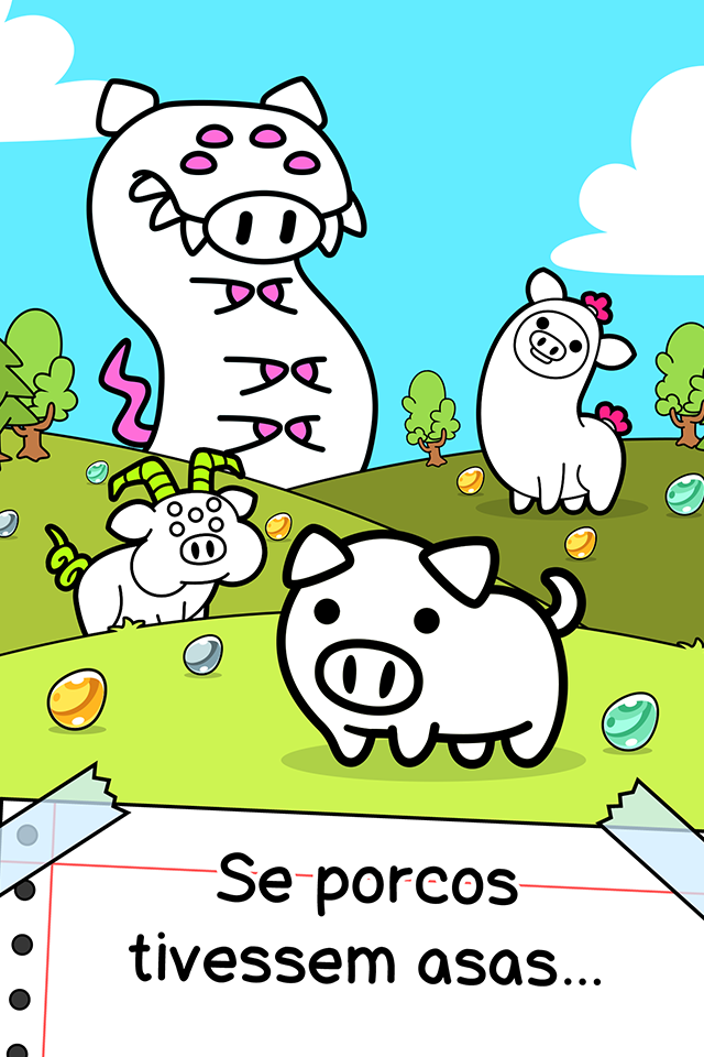 Captura de Tela do Jogo Pig Evolution: Idle Simulator