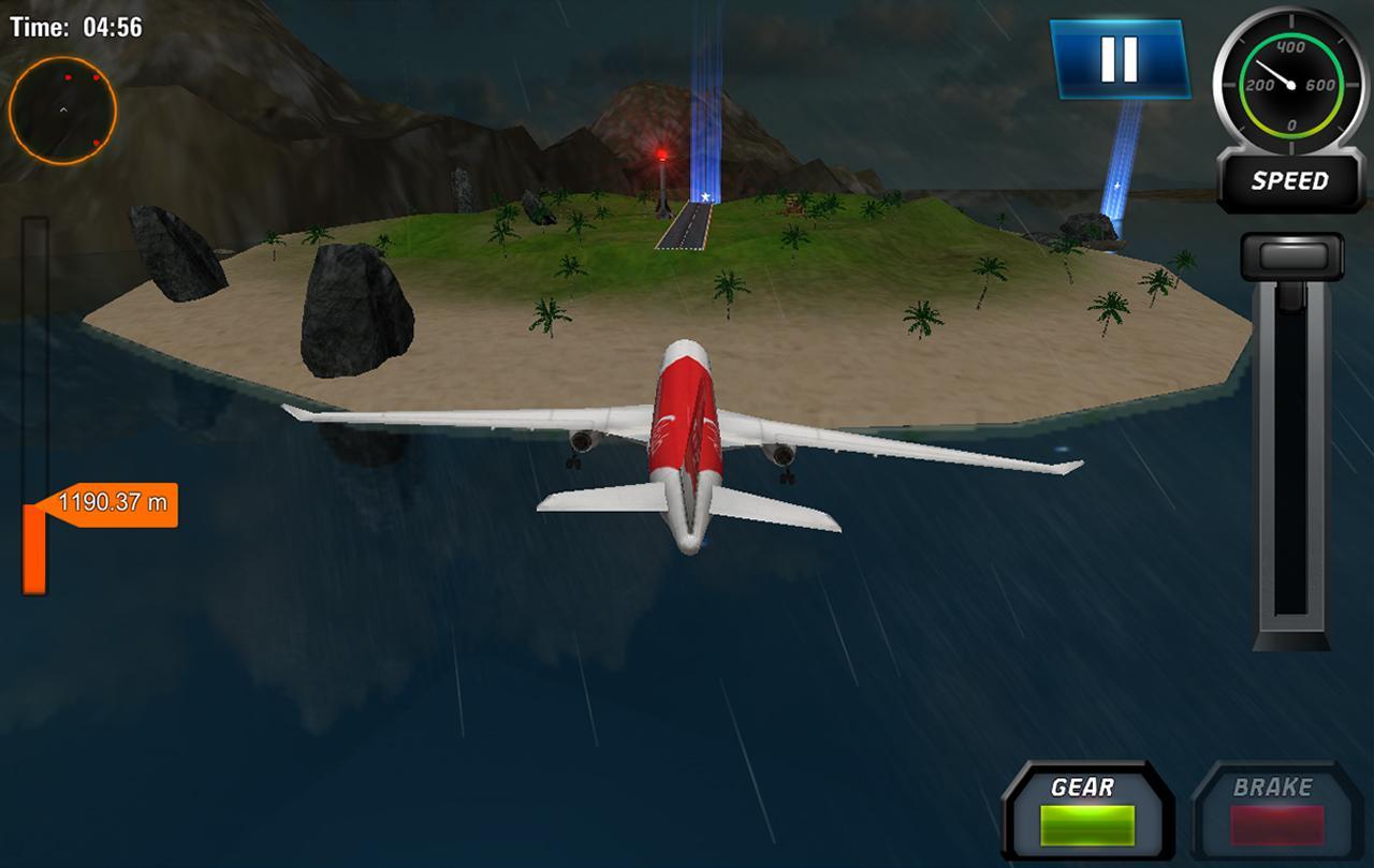 Airplane Flight Simulator 3d : Flying Simulator Game Screenshot
