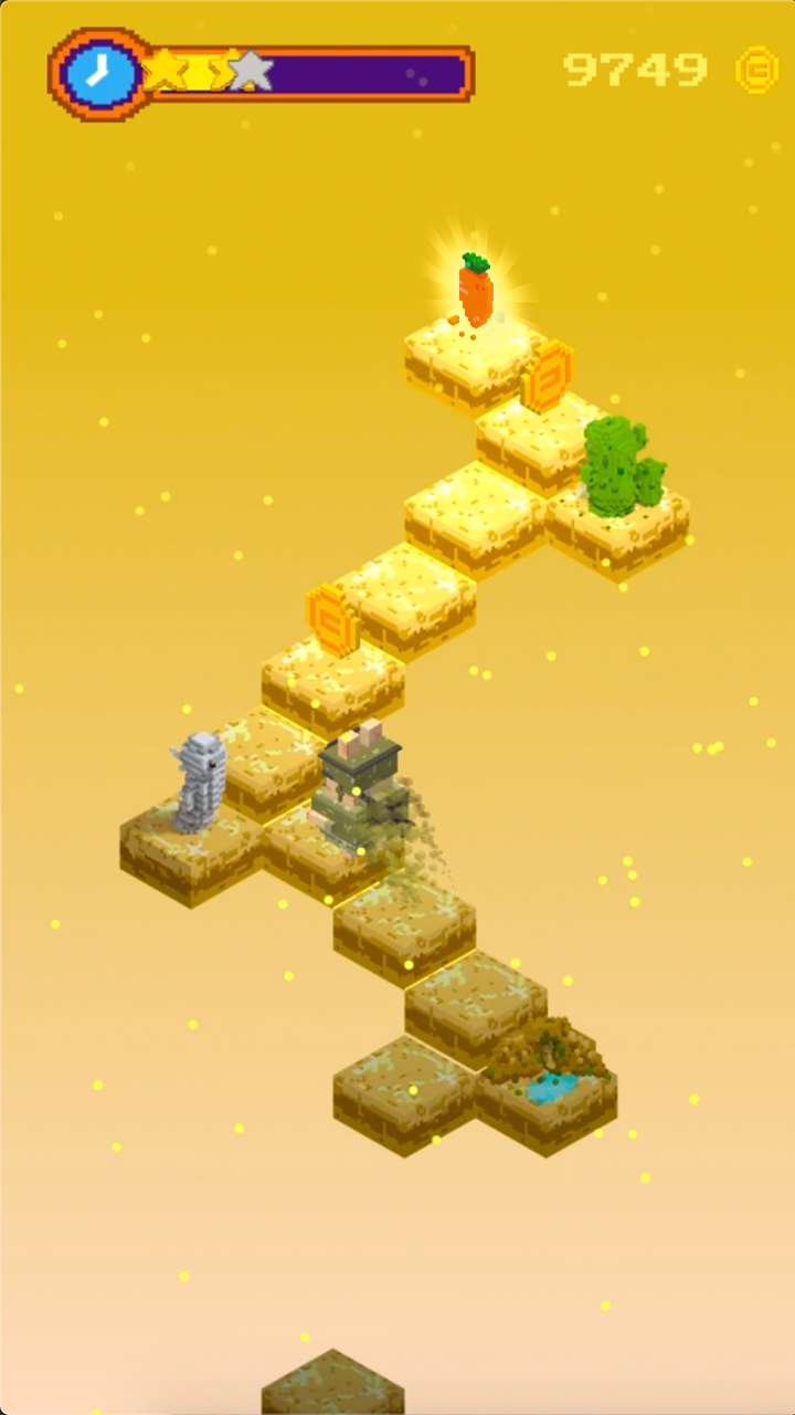 Rabbit Jumping Game Screenshot