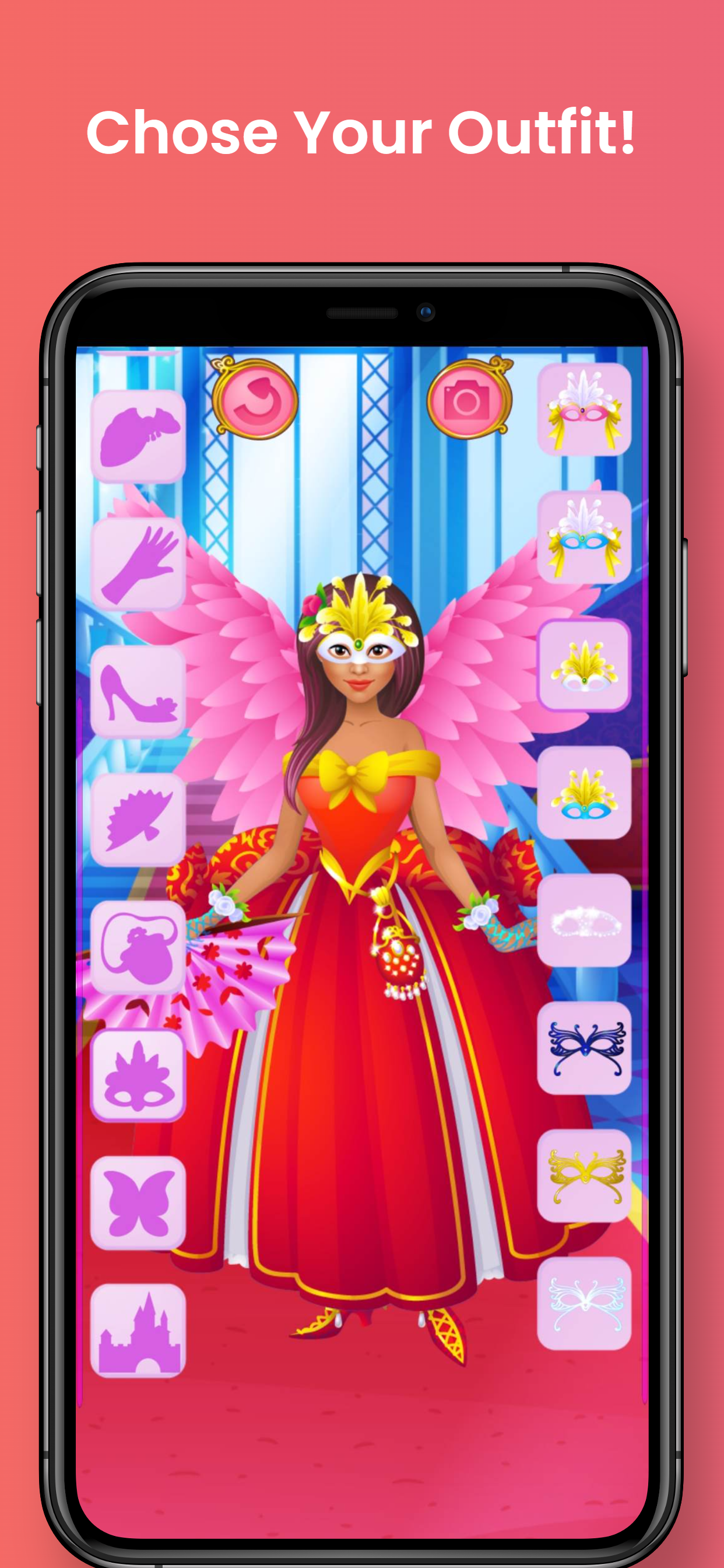 Shopkins Fashion Dress up Game ゲームのスクリーンショット