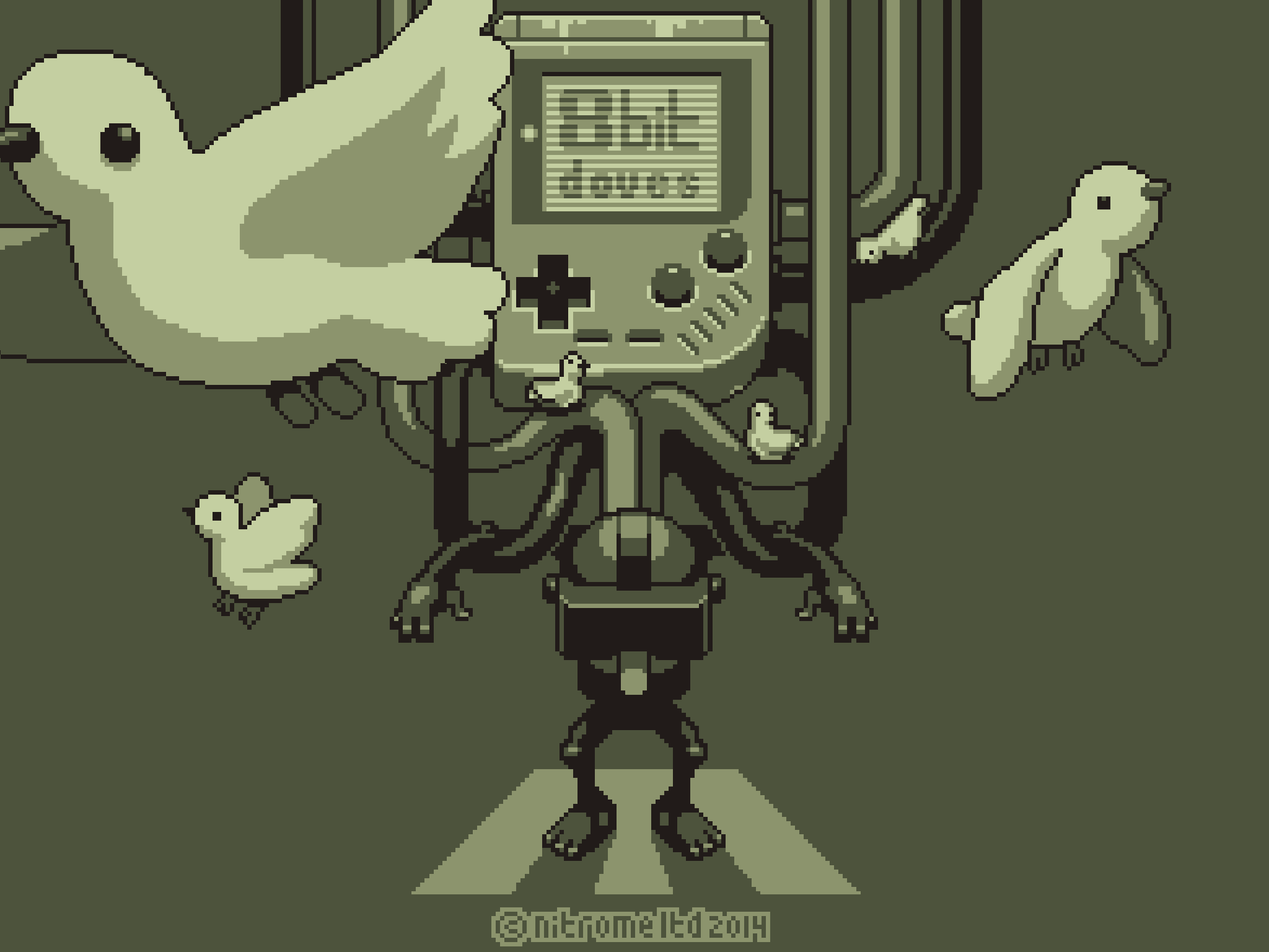 8bit Doves Game Screenshot