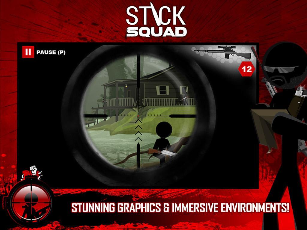 Stick Squad - Sniper Contracts遊戲截圖