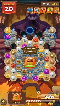 Monster Busters: Hexa Blast 遊戲截圖