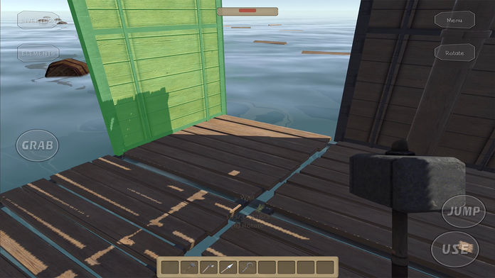 SEA RAFT SURVIVAL ゲームのスクリーンショット