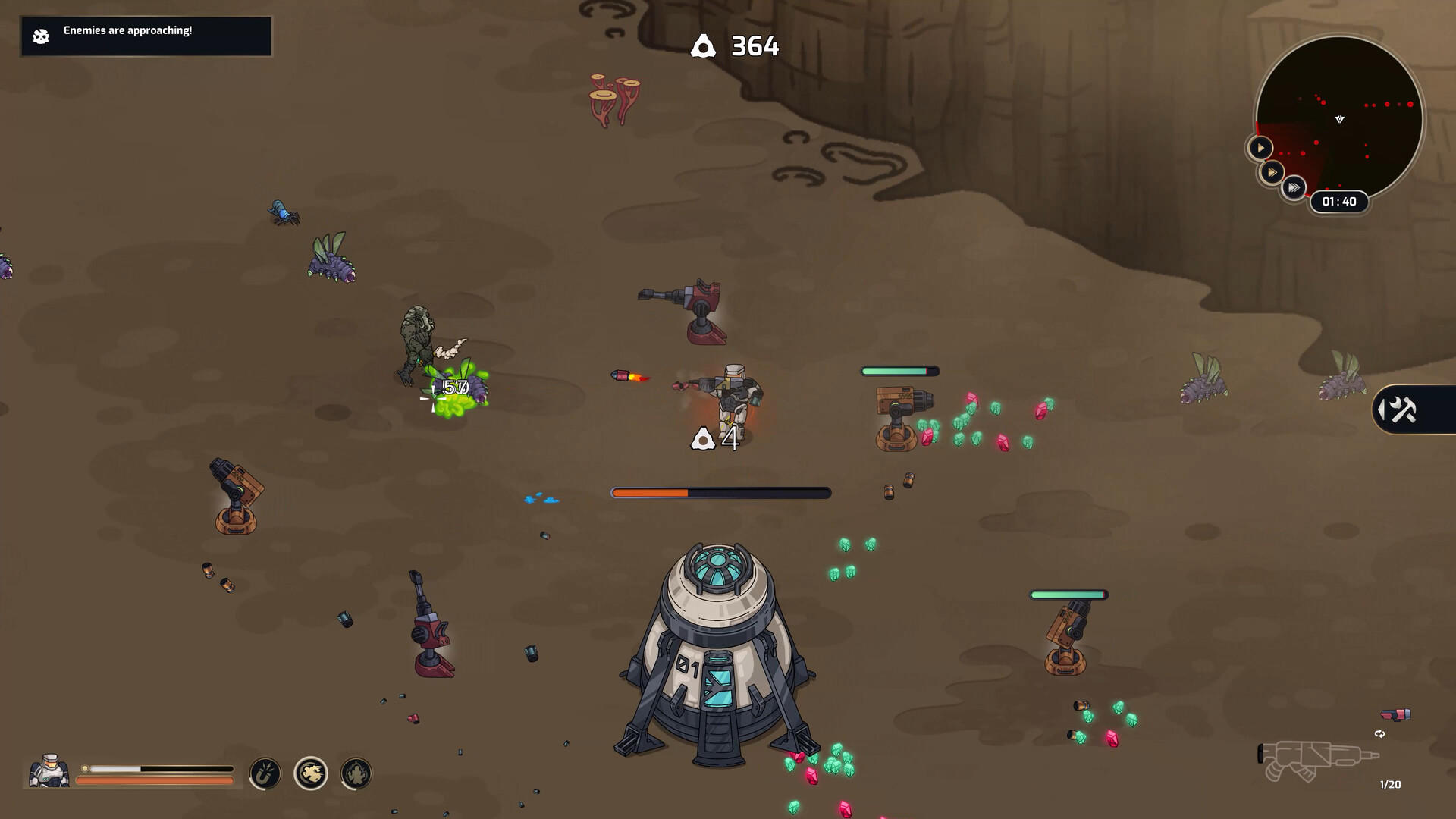 Space Bross Game Screenshot