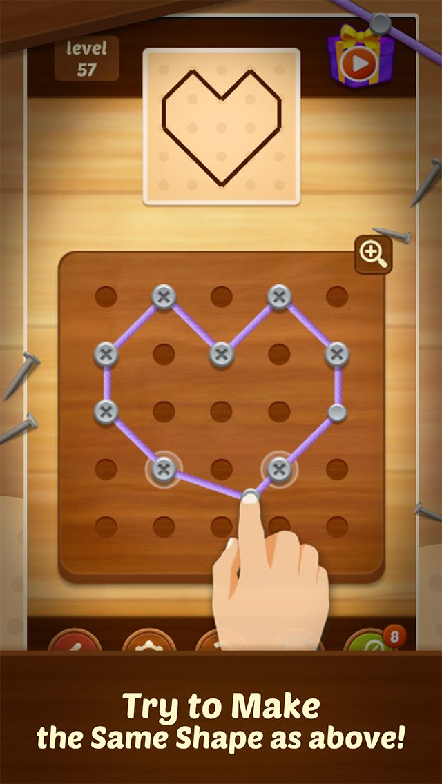 Line Puzzle: String Art 遊戲截圖