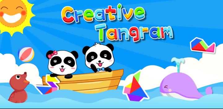 Banner of Baby Panda Tangram 8.25.10.00