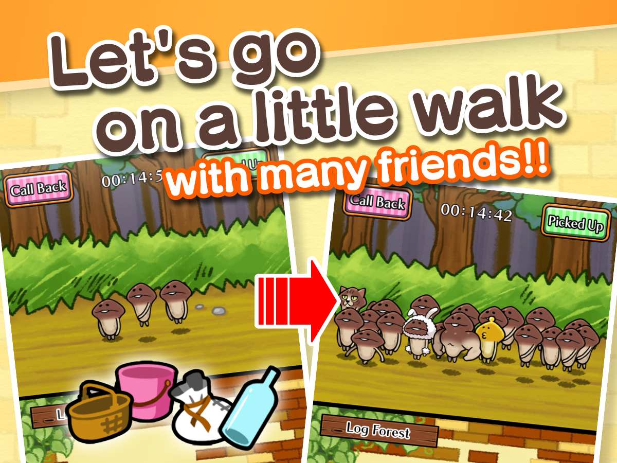 Walk-A-Funghi Game Screenshot