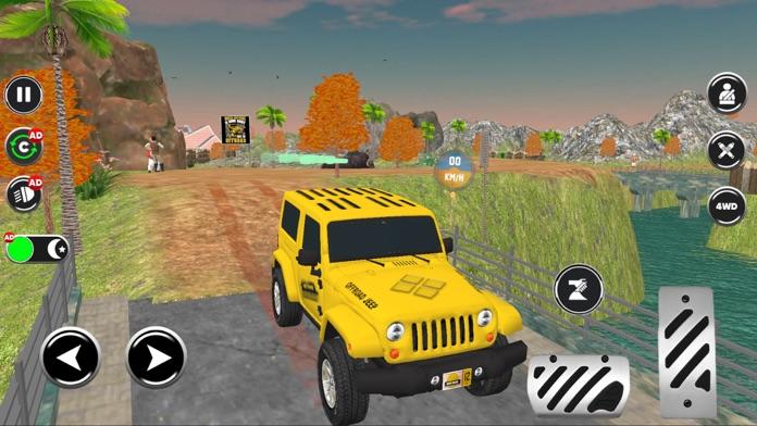 Mud Jeep Driving 4x4 Game ภาพหน้าจอเกม