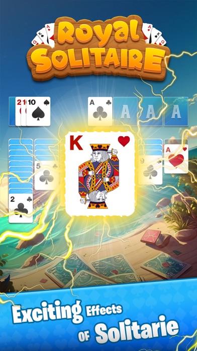 Royal Solitaire Card Game Game Screenshot